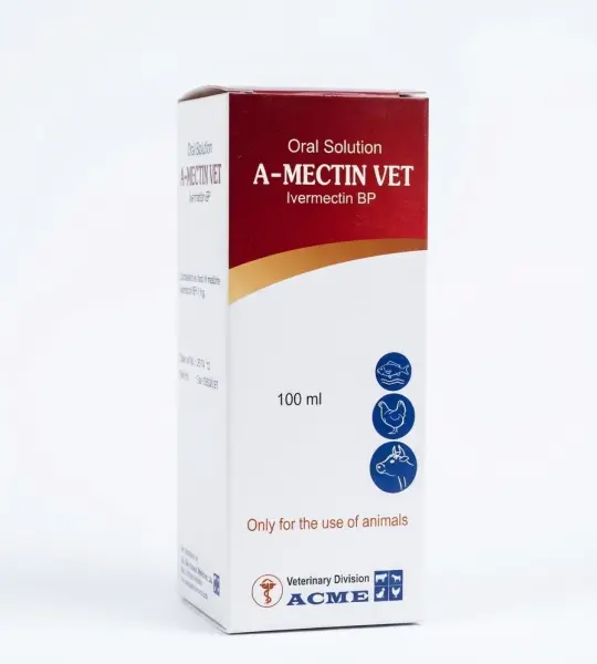 A-MECTIN VET' (Ivermectin BP, 100 ml)
