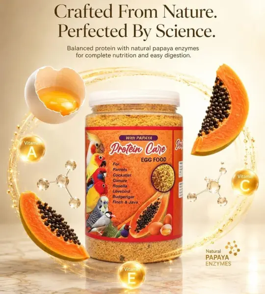 250 grms-Protein Care Egg Food with Papaya