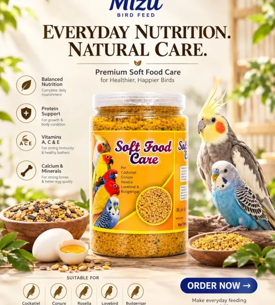 1 kg-Soft Food Care – Premium Soft Food Supplement for Birds