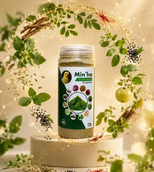 40 grms-Min'ha Avian Herbs - 42 Natural Ingredients