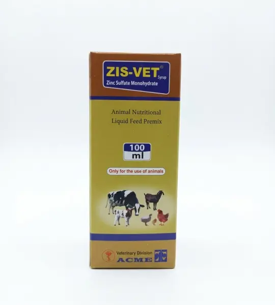 ZIS-VET® Syrup (100 ml) Zinc Sulfate Monohydrate